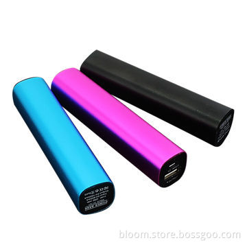 Portable Power Bank, 2,200mAh/2,600mAh, with LED Battery Indicator, Metal CaseNew